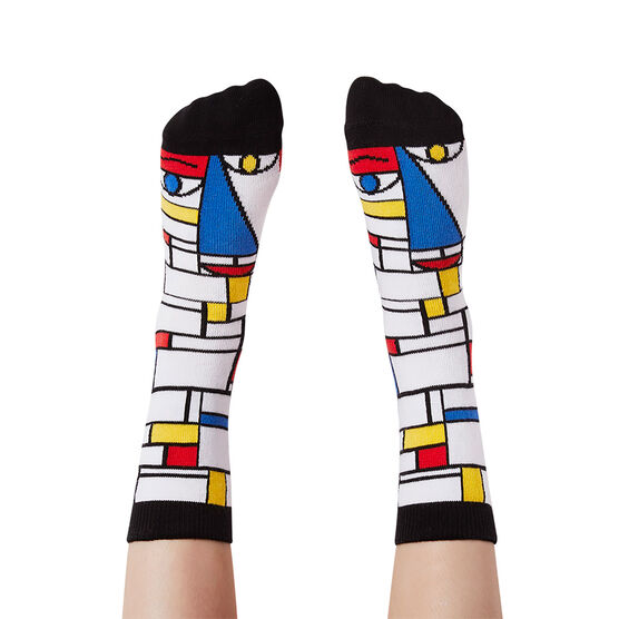 Feet Mondrian children's socks